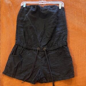 Guess Black linen romper